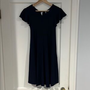 Nordstrom Blue Flutter Sleeve Sundress